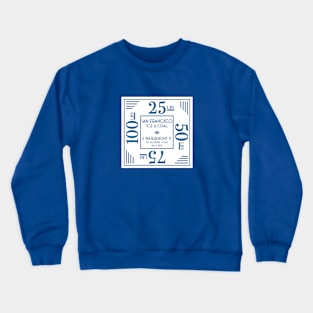 San Francisco Ice & Coal Crewneck Sweatshirt